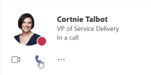 Microsoft Teams Tips Call from Calls Tab