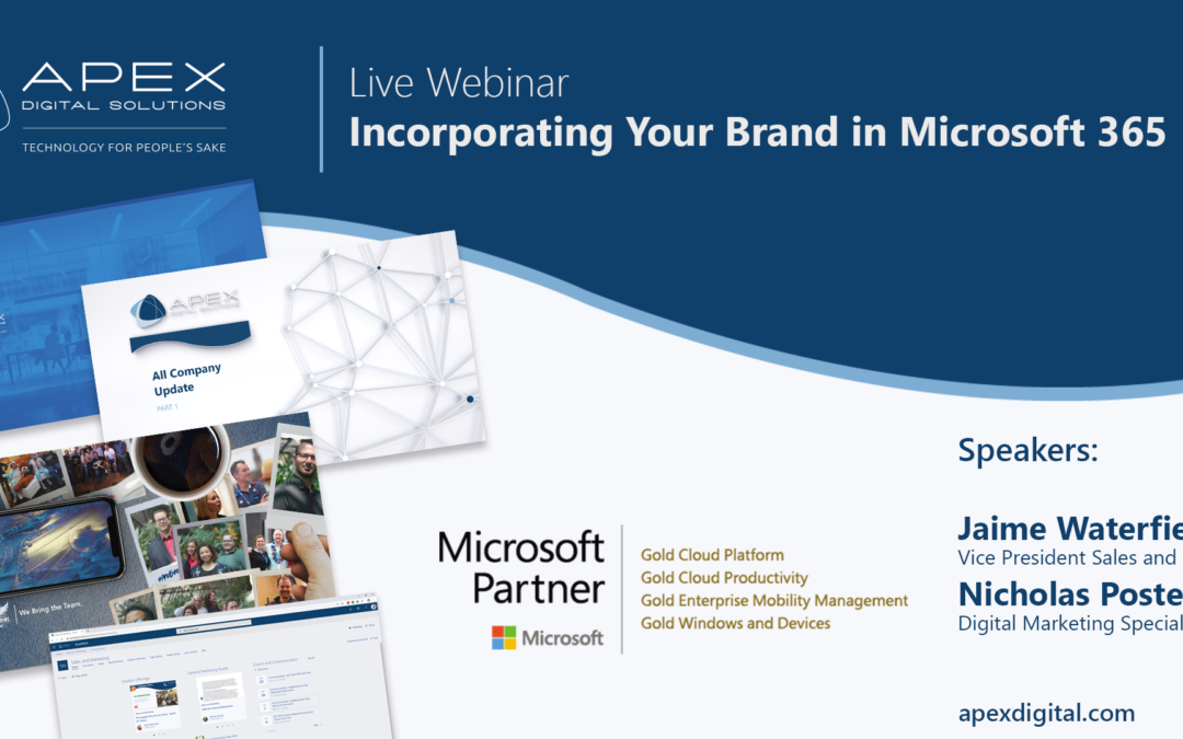 Webinar: Incorporating Your Brand in Microsoft 365