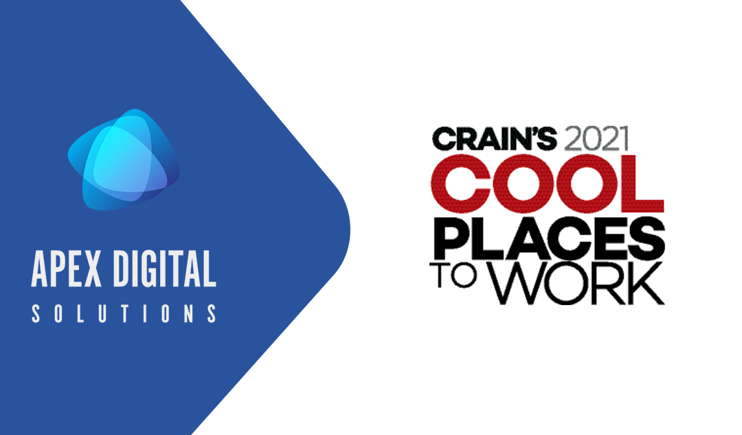 Apex Digital Solutions Named a Cool Place to Work by Crain’s Detroit Business for Fourth Year-in-a-Row