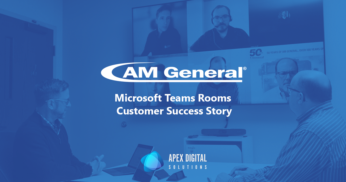 AM General Microsoft Teams Rooms success story