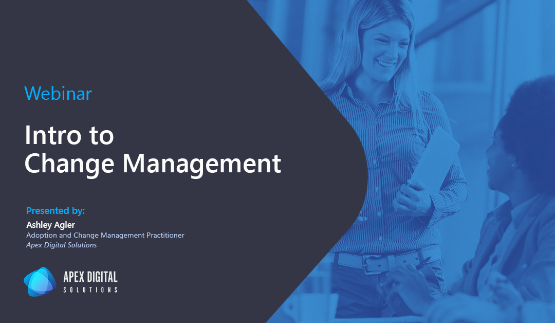Intro to Change Management: Apex Webinar