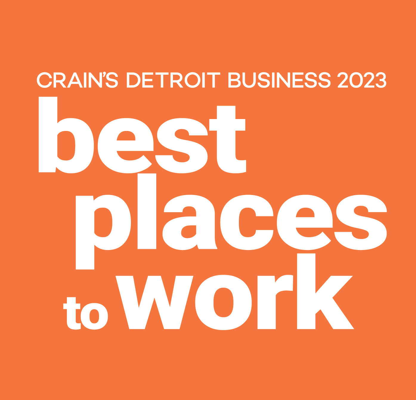 Crain's Detroit Business Cool Places to Work Logo